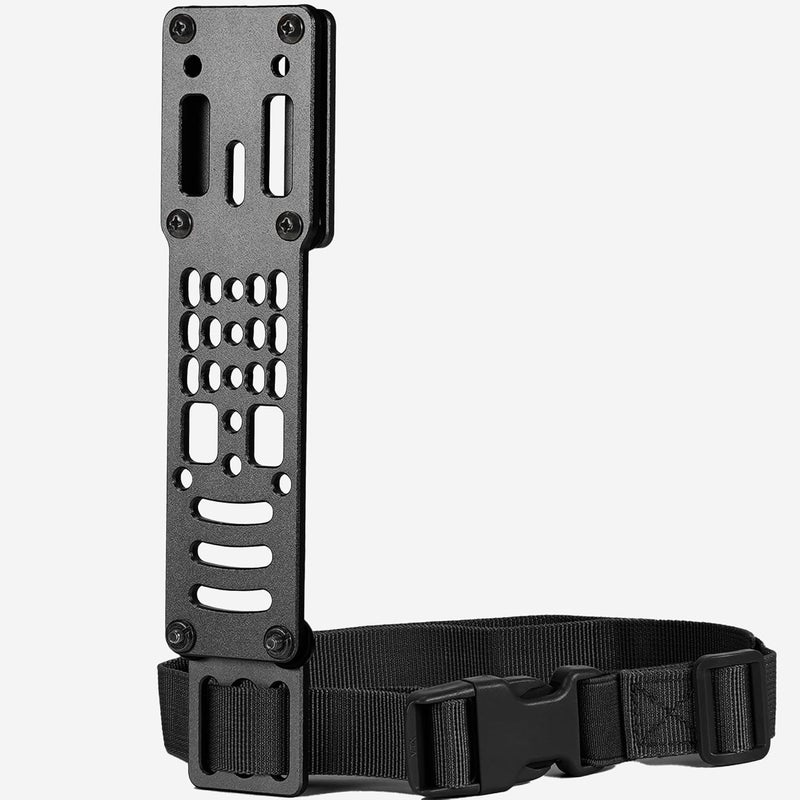 SIVIGEAR Drop Leg Strap Holster for QLS, Aluminum Alloy Modular Holster Adapter with Thigh Strap, Tactical Police Gear for Airsoft and Outdoor Enthusiasts - Image 1